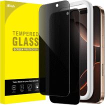 ⭕️JETech Privacy Pellicola Protettiva per iPhone 16 Pro Max 6,9 Pollici, Anti-Spy Vetro Temperato Film con Strumento di Installazione Facile, Pacco da 2