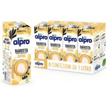 ⭕️ALPRO BARISTA, bevanda all'AVENA, 100% vegetali, ideale con il caffè (8 confezioni x 1 Litro)