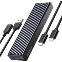 ⭕️ORICO Case SSD M.2 NVMe Adattatore USB C USB 3.1 Gen2 10Gbps SSD Esterno per Custodia Disco Rigido a PCIe M-Key M2 per 2230/2242/2260/2280 NVMe SSD con UASP, SMART- M2PV2