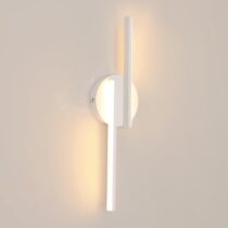 ⭕️Tealight Applique da Parete Interno, 16W Lampada da Parete Moderno, Bianca Calda 3000K 1800LM Lampada a Muro per Camera da Letto, Soggiorno, Corridoio, Scale, 45CM