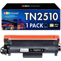 ⭕️GPC Image TN2510 TN-2510 Cartuccia di Toner Compatibili per Brother TN 2510 TN2510XL per MFC-L2800DW L2827DW L2860DW L2835DW HL-L2400DWE L2445DW L2447DW DCP-L2660DW L2620DW L2665DW (1 Nero)