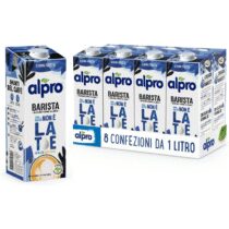 ⭕️ALPRO, QUESTO NON È LATTE BARISTA - Bevanda all' AVENA, Alternativa Vegetale al Latte, Naturalmente Senza Lattosio, Gusto Latte - 8 confezioni x 1 Litro