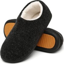 ⭕️Mishansha Pantofole Uomo Ciabatte Invernali Memory Foam Pantofole Calde Gr.39-48