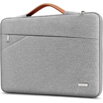 ⭕️TECOOL 13,3 Pollici Custodia Compatibile con MacBook Air 13 M1 13,6 M2 M3 M4 2025-2010, MacBook Pro 13/14, 13,3 Acer HP Dell Notebook Custodia PC Protettiva Surface Laptop Borsa, Grigio