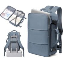 ⭕️BJLFS Borse da Cabina per Ryanair 40x30x20 Zaino Wizzair Sottovuoto da viaggio 40x20x25 Bagaglio a Mano con compressione sottovuoto,Zaino Easyjet 45x36x20,Zaini Casual per laptop da 14 pollici