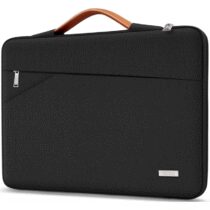 ⭕️TECOOL 15,6 Pollici Custodia PC Portatile per 15-15,6 Pollici Acer HP Lenovo Thinkpad Ideapad dell ASUS Chromebook Notebook Laptop, Custodia Protettiva Borsa Sleeve Impermeabile, Nero