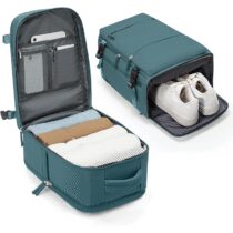 ⭕️BJLFS Borse da Cabina per Ryanair 40x30x20 Zaino Wizzair Sottovuoto da viaggio 40x20x25 Bagaglio a Mano con compressione sottovuoto,Zaino Easyjet 45x36x20,Zaini Casual per laptop da 14 pollici