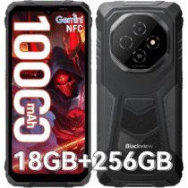 ⭕️Blackview Fort 1 Rugged Smartphone Android 15, Batteria 10000mAh Telefono Indistruttibile, Gemini AI, 18(6+12) GB+256GB/2TB TF Celluare Antiurto, 6.56" HD+, 4G/NFC/OTG/Fingerprint/GPS/2 Anni Garanzia