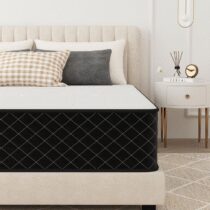 ⭕️PurrJoys Materasso 140x200 cm, Altezza 20 cm, Molle insacchettate H3 & H4, 7 zone ergonomiche, materasso ortopedico per chi dorme sul fianco, memory foam con tessuto anallergico