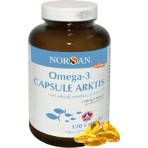⭕️NORSAN Omega 3 Capsule Arktis 1x120 pz I Olio di fegato di merluzzo I 1.500 mg EPA DHA I Olio di pesce Omega 3 IFOS senza reflusso I Olio fegato di merluzzo capsule I Fish oil Omega 3 Olio di merluzzo