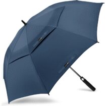 ⭕️ZOMAKE Ombrello da Golf Grande 130/137/157/172/182cm - Automatico Ombrelli Pioggia Grandi Resistente Antivento Con Doppio Baldacchino - Extra Large Umbrella Per Uomo Donna