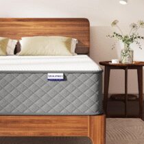 ⭕️MOLPHIT Materasso Matrimoniale 160x190 Altezza 20cm con certificazione OEKO-TEX, Materasso Memory Medio Rigido, Materassi a Molle e Schiuma, Materassi Ergonomico Sostenuto, Elevata Traspirabilità