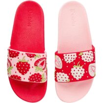 ⭕️Dedoles Ciabatte & Pantofole Donna Uomo & Bambini Sandali per Spiaggia e Piscina con tanti Design Patatine Fiori Volpe Lama Nuvole Ketchup Regalo
