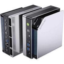 ⭕️GMKtec EVO-X2 Mini PC AI AMD Ryzen AI Max+ 395 (fino a 5,1GHz) Mini PC Gaming, 128GB LPDDR5X 8000MHz (16GB*8), SSD PCIe 4.0 da 2TB, Display 8K a Quattro Schermi, WiFi 7&USB4, Lettore di Schede SD 4.0