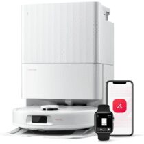 ⭕️roborock QV 35A Robot Aspirapolvere, Antigroviglio, 8000Pa, Panno Sollevabile, Autolavaggio, Asciugatura ad Aria, Stazione Tutto in Uno, Evitare gli Ostacoli, Strategie di Pulizia dei Tappeti, Bianco