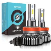 ⭕️KOYOSO Lampadine H11 LED 10000LM, Kit Lampada Sostituzione per Alogena Lampade e Xenon Luci, 12V 6000K Bianco
