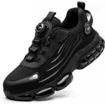 ⭕️GemChve Scarpe Antinfortunistiche Uomo Donna Leggere Traspiranti Sneakers Antiscivolo Scarpe Sicurezza con Punta in Acciaio Regolazione Rapida dei Lacci 36-46 EU