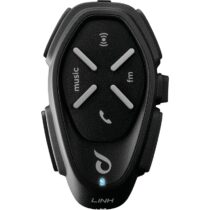 ⭕️INTERPHONE LINK - Doppio - Interfono Bluetooth da Casco per Moto, Uso Pilota - Pilota, Distanza 300Mt, Autonomia Fino a 20 Ore, Mp3, GPS, Impermeabile, Universale.
