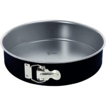 ⭕️Lagostina Gustosa Tortiera Apribile con Cerniera in Acciaio Antiaderente per Forno, Nero, Diametro 24 cm